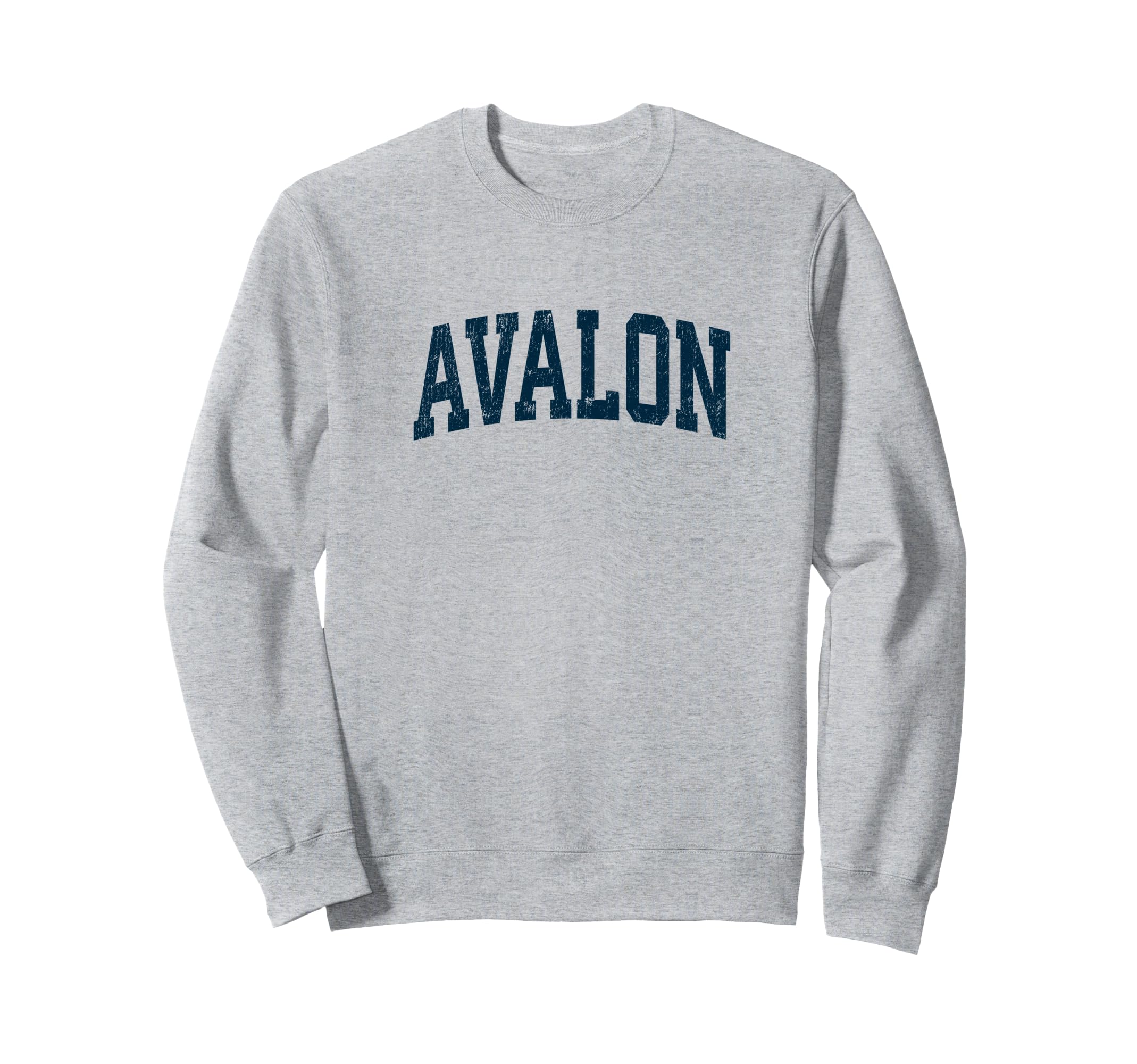 Avalon New Jersey Nj Athletic Sweatshirt - Fun Novelty Design for Adults - T-Shirt, Sweatshirt, Hoodie