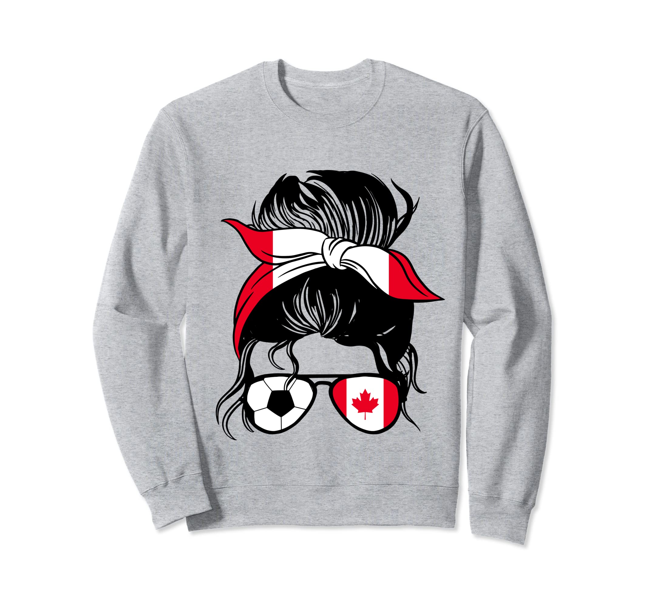 Canada Mothers Day Soccer Mom Sweatshirt - Streetwear Style Men Women - T-Shirt, Sweatshirt, Hoodie
