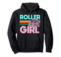 Roller Skating Theme Roller Skates Hoodie - Graphic Print Men Women - T-Shirt, Sweatshirt, Hoodie