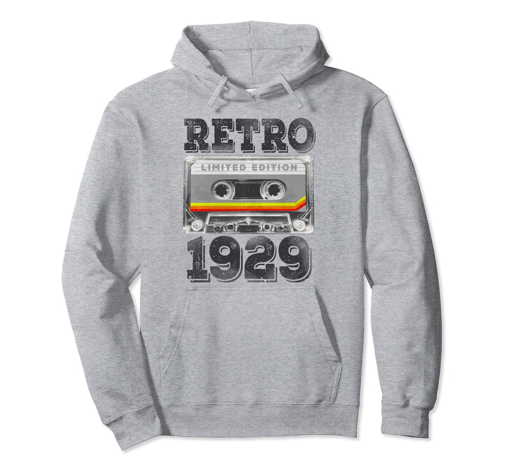 1929 93 Year Old Cassette Tape 93Rd Hoodie - Aesthetic Graphic Unisex - T-Shirt, Sweatshirt, Hoodie