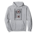Minimalist Cassette Tape Eighties Line Hoodie - Minimalist Print Men Women - T-Shirt, Sweatshirt, Hoodie