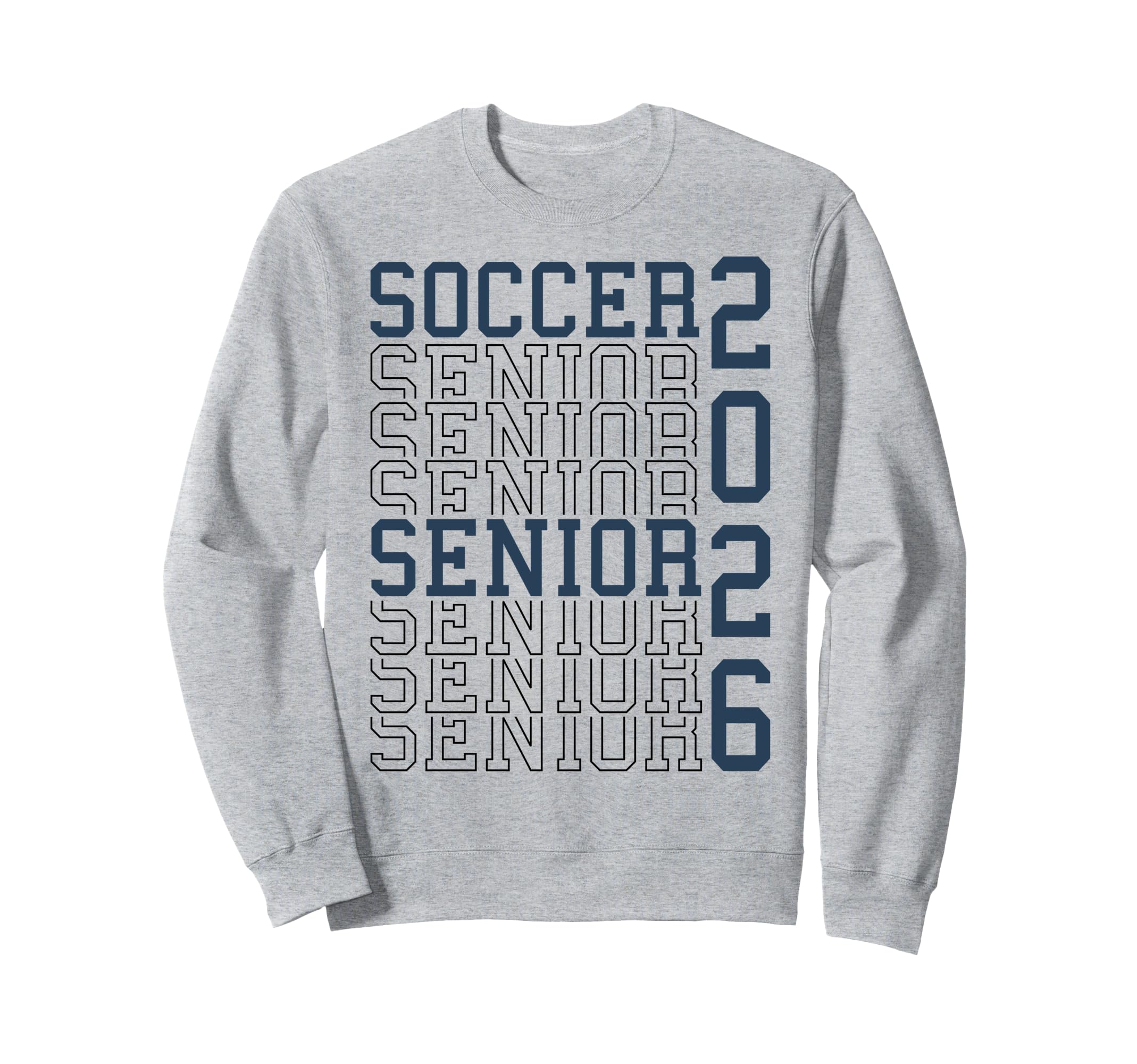 Soccer Senior Night Soccer Senior Sweatshirt - Trendy Graphic for Adults - T-Shirt, Sweatshirt, Hoodie
