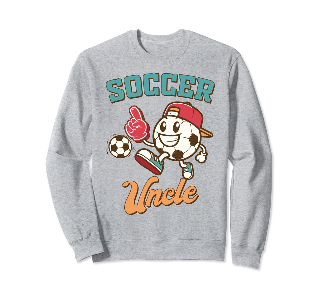 Soccer Uncle Game Day Family Supporter Sweatshirt - Unique Graphic Unisex - T-Shirt, Sweatshirt, Hoodie