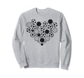 Soccer Heart Soccer Player Sweatshirt - Aesthetic Graphic for Adults - T-Shirt, Sweatshirt, Hoodie