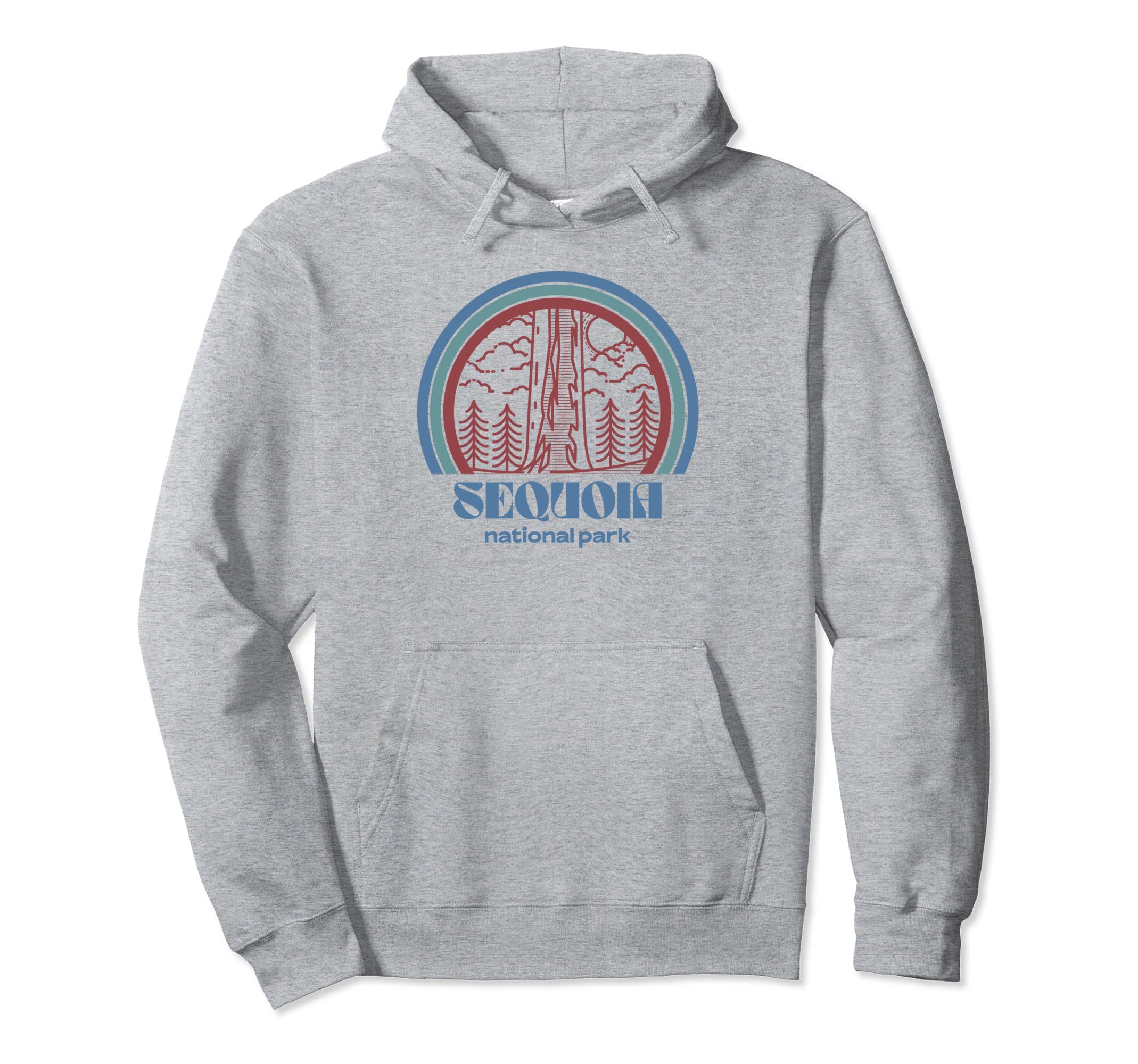 Sequoia National Park Outdoor Hiking Hoodie - Unique Graphic for Adults - T-Shirt, Sweatshirt, Hoodie