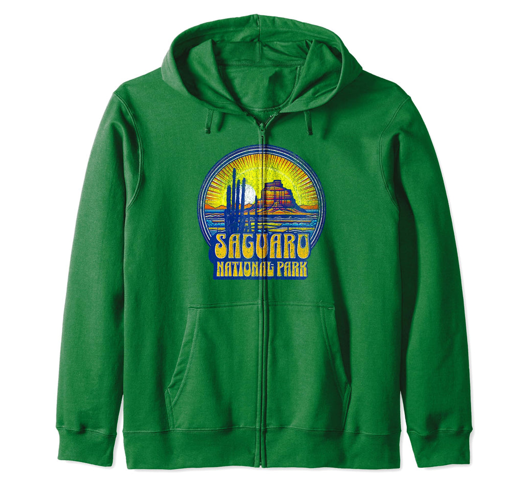 Saguaro National Park Arizona Usa Outdoor Hoodie - Trendy Graphic Unisex - T-Shirt, Sweatshirt, Hoodie