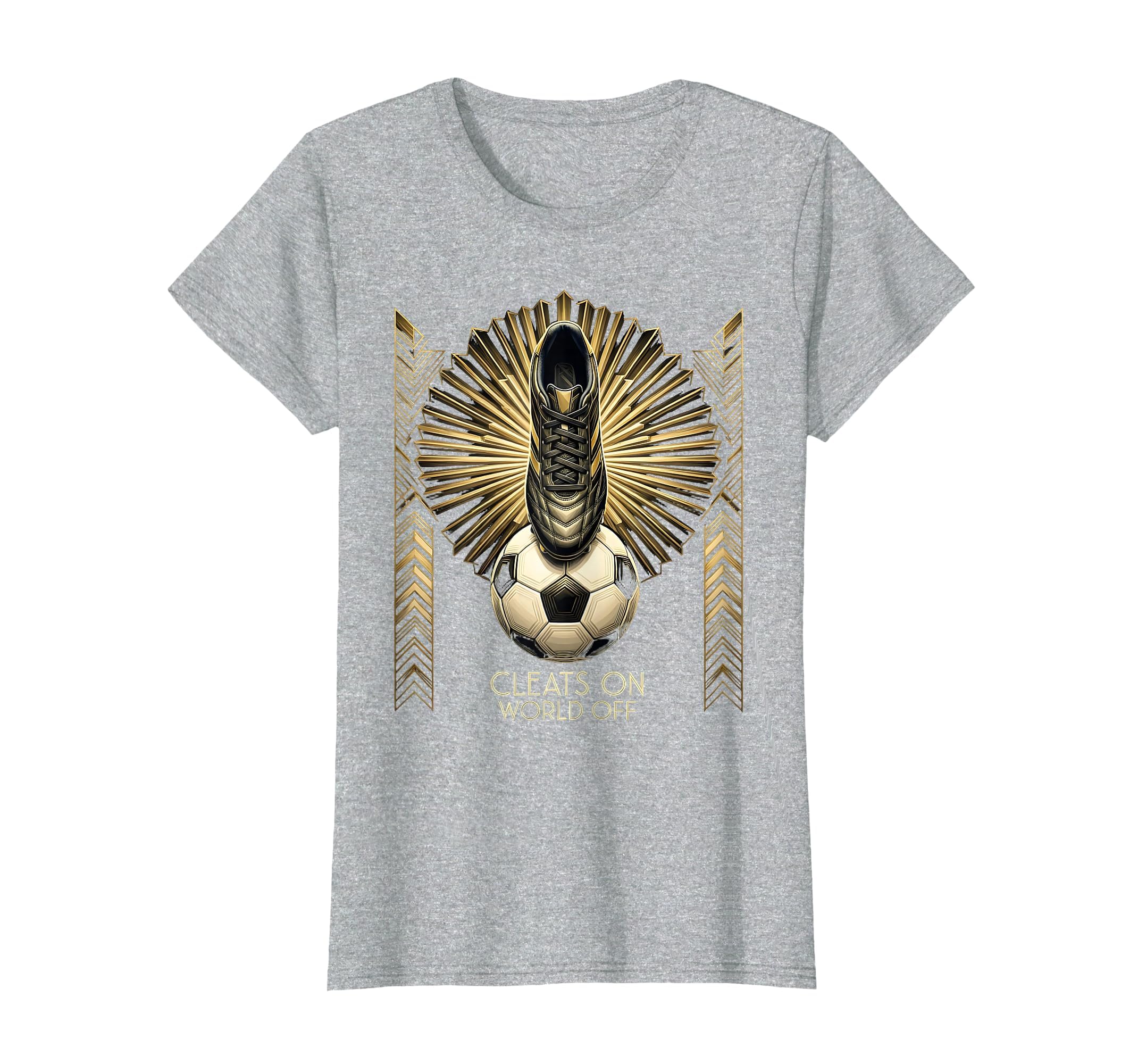 Cleats World Off Soccer T-Shirt - Novelty Apparel Men Women - T-Shirt, Sweatshirt, Hoodie