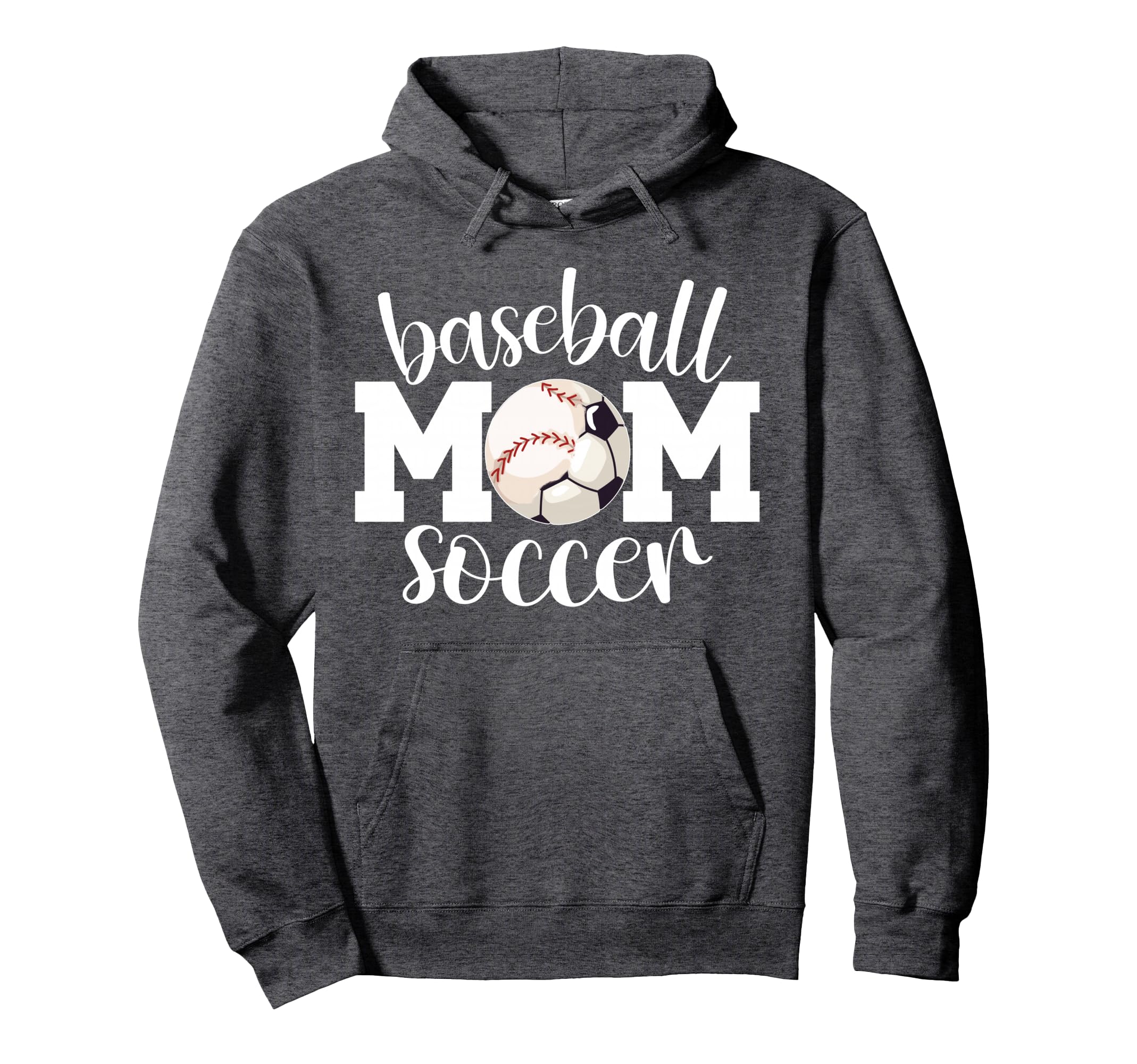 Soccer Baseball Mom Ballers Baseball Hoodie - Unique Graphic Men Women - T-Shirt, Sweatshirt, Hoodie