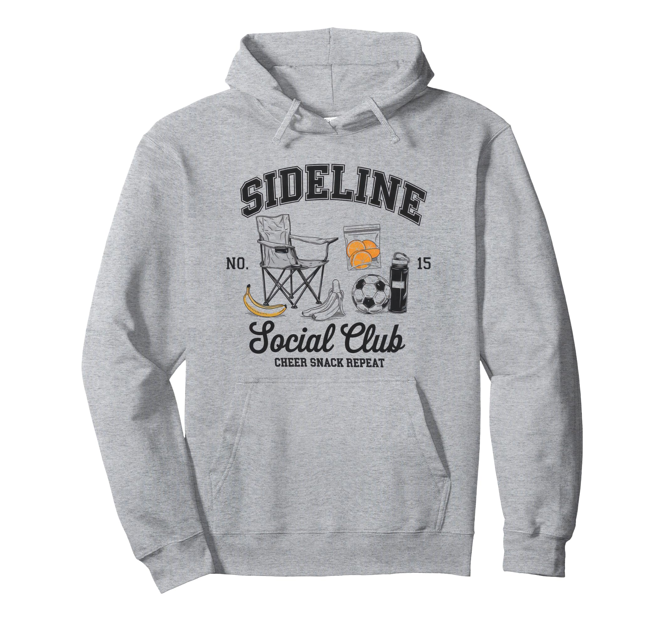 Sideline Social Club Soccer Mom Game Hoodie - Custom Art Print Men Women - T-Shirt, Sweatshirt, Hoodie