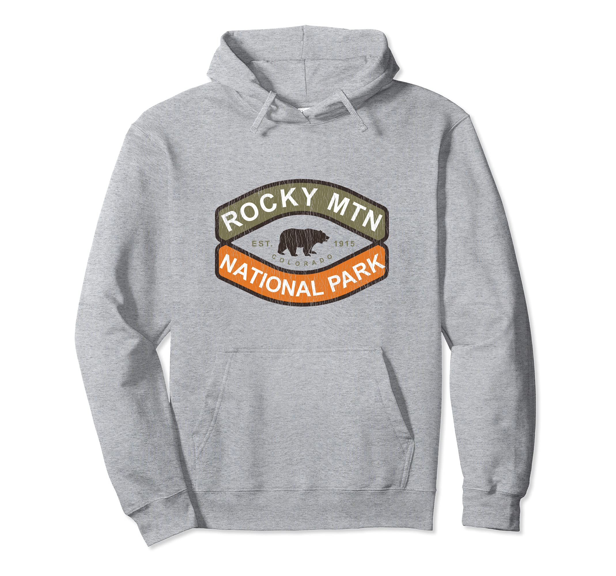 Rocky Mountain National Park Bear Hoodie - Graphic Print for Adults - T-Shirt, Sweatshirt, Hoodie