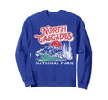 North Cascades National Park 80S Sweatshirt - Unique Graphic Unisex - T-Shirt, Sweatshirt, Hoodie