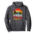 Virgin River Minimalist River Hoodie - Casual Everyday Wear Men Women - T-Shirt, Sweatshirt, Hoodie