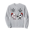 Baseball Soccer Funny He Loves Me More Sweatshirt - Trendy Graphic Unisex - T-Shirt, Sweatshirt, Hoodie
