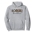Soccer Brother Leopard Brother Soccer Hoodie - Casual Everyday Wear Unisex - T-Shirt, Sweatshirt, Hoodie