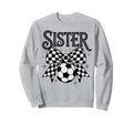 Soccer Sister Coquette Bow Sweatshirt - Casual Everyday Wear for Adults - T-Shirt, Sweatshirt, Hoodie