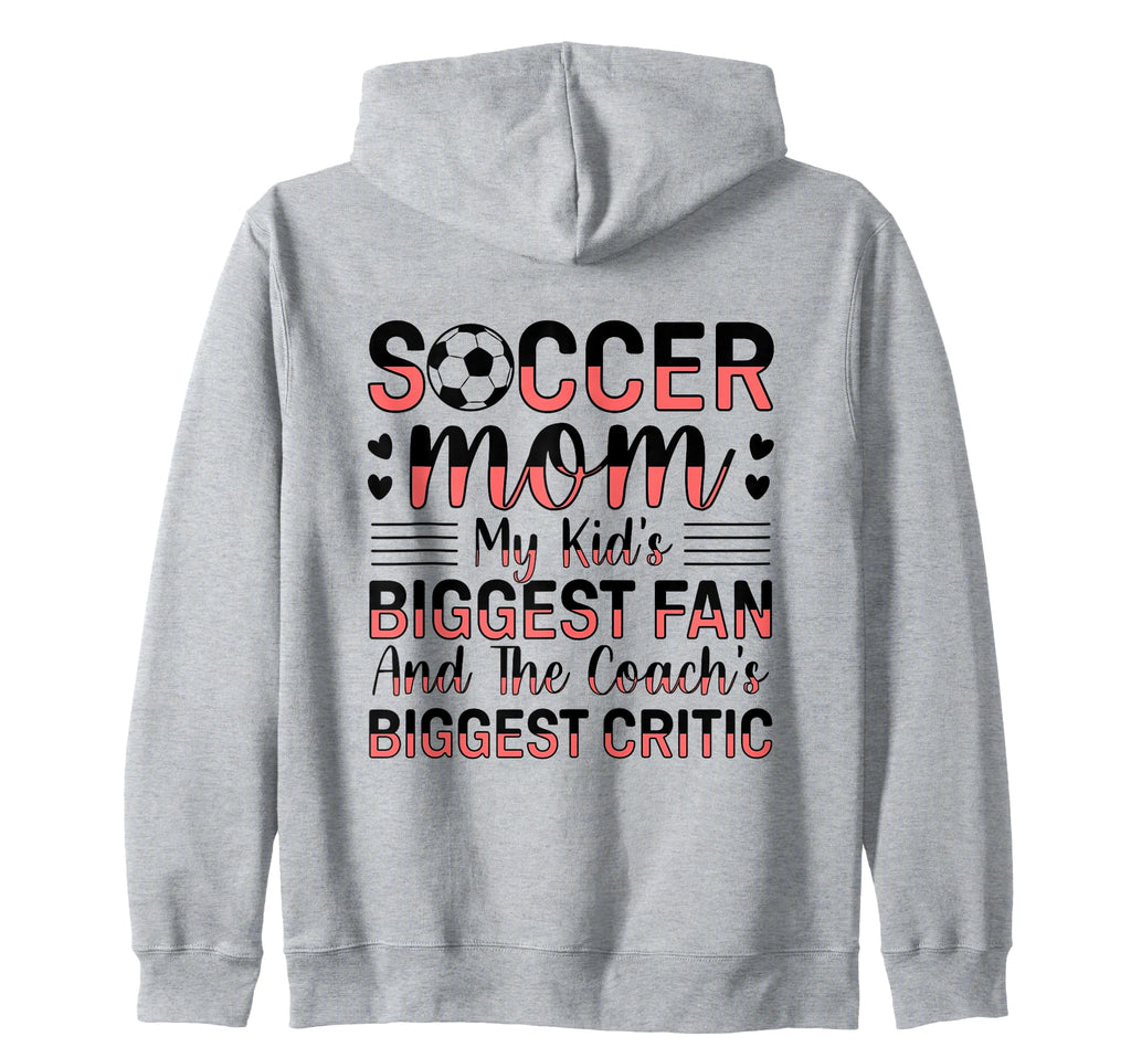 Soccer Mom Gifts Soccer Fan Mommy Sweatshirt - Graphic Print Men Women - T-Shirt, Sweatshirt, Hoodie