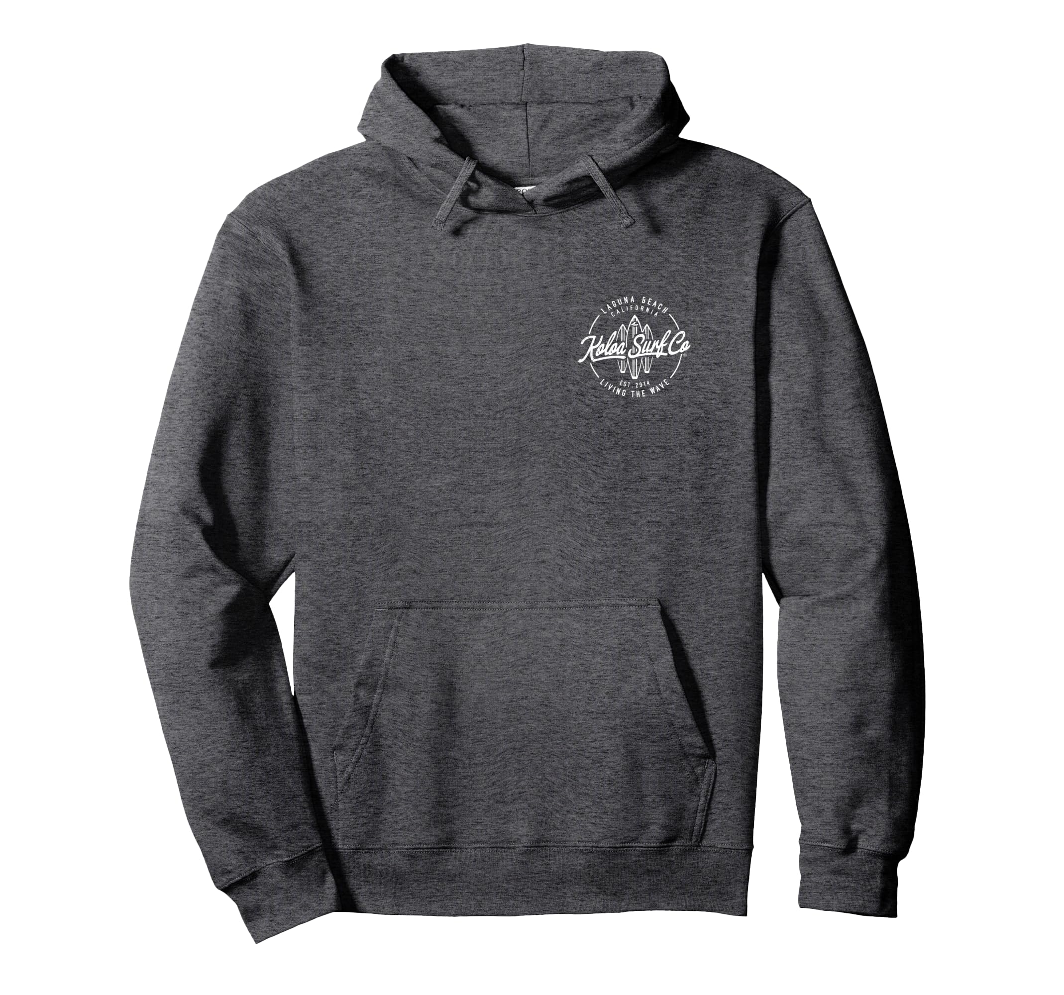 Koloa Surf Laguna Boards White Logo Surf Sweatshirt - Unique Graphic Unisex - T-Shirt, Sweatshirt, Hoodie
