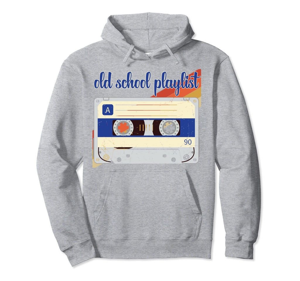 Old School Playlist Eighties Music Lover 80S Hoodie - Graphic Print Unisex - T-Shirt, Sweatshirt, Hoodie