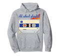 Old School Playlist Eighties Music Lover 80S Hoodie - Graphic Print Unisex - T-Shirt, Sweatshirt, Hoodie