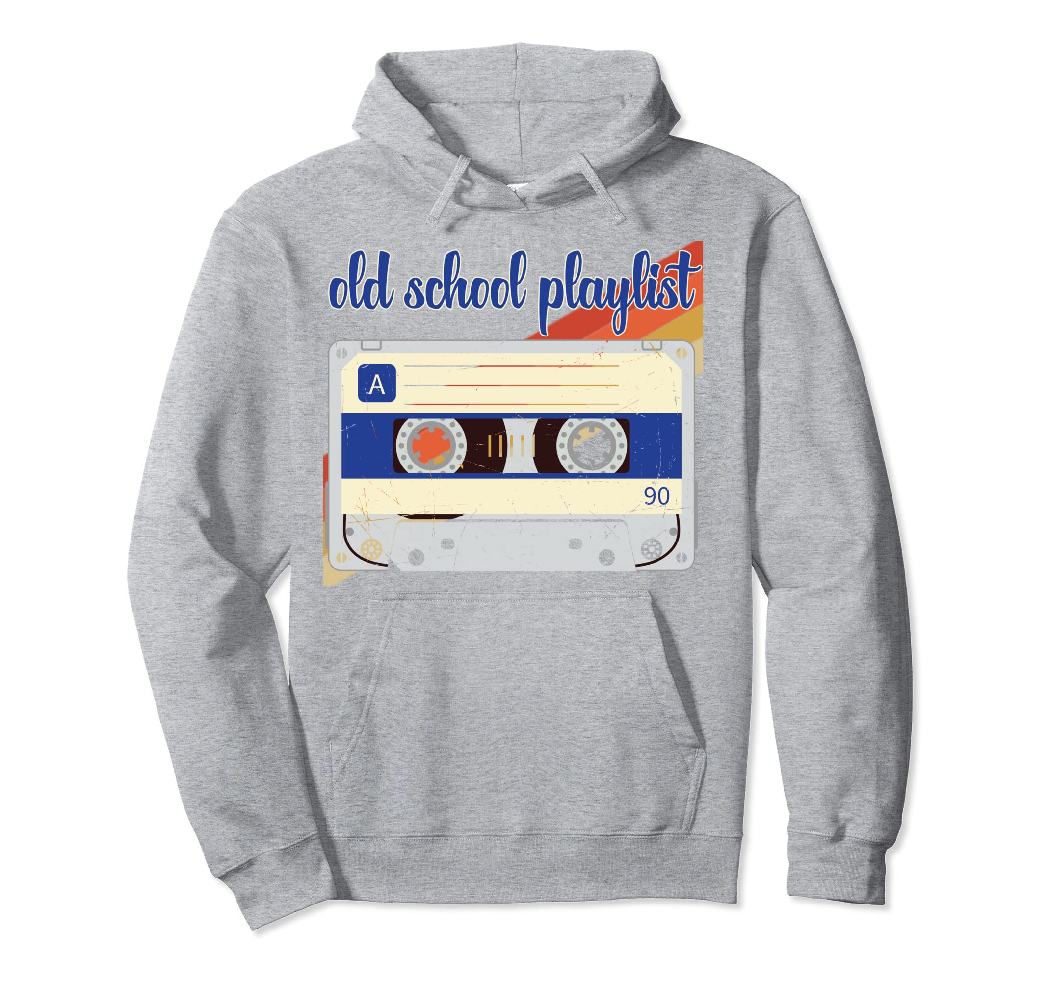 Old School Playlist Eighties Music Lover 80S Hoodie - Graphic Print Unisex - T-Shirt, Sweatshirt, Hoodie