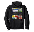 Mixed Tape 80S Cassette Tapes Hoodie - Streetwear Style Unisex - T-Shirt, Sweatshirt, Hoodie