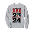 Proud Dad 2024 Soccer Senior Sweatshirt - Trendy Graphic for Adults - T-Shirt, Sweatshirt, Hoodie