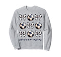 Coquette Bow Soccer Mom Soccer Sweatshirt - Custom Art Print for Adults - T-Shirt, Sweatshirt, Hoodie