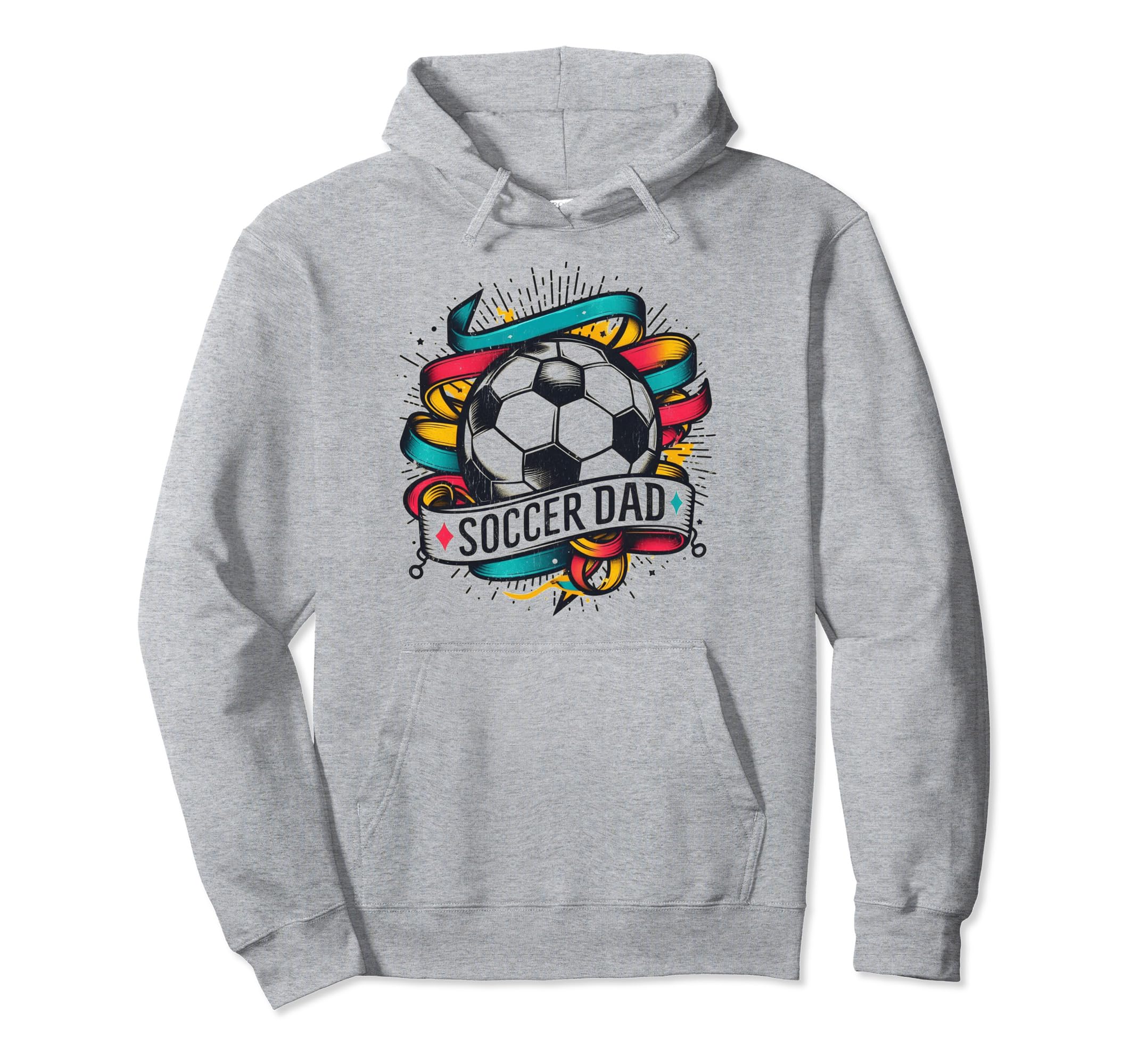 Soccer Dad Family Matching Dad Fathers Hoodie - Minimalist Print Men Women - T-Shirt, Sweatshirt, Hoodie
