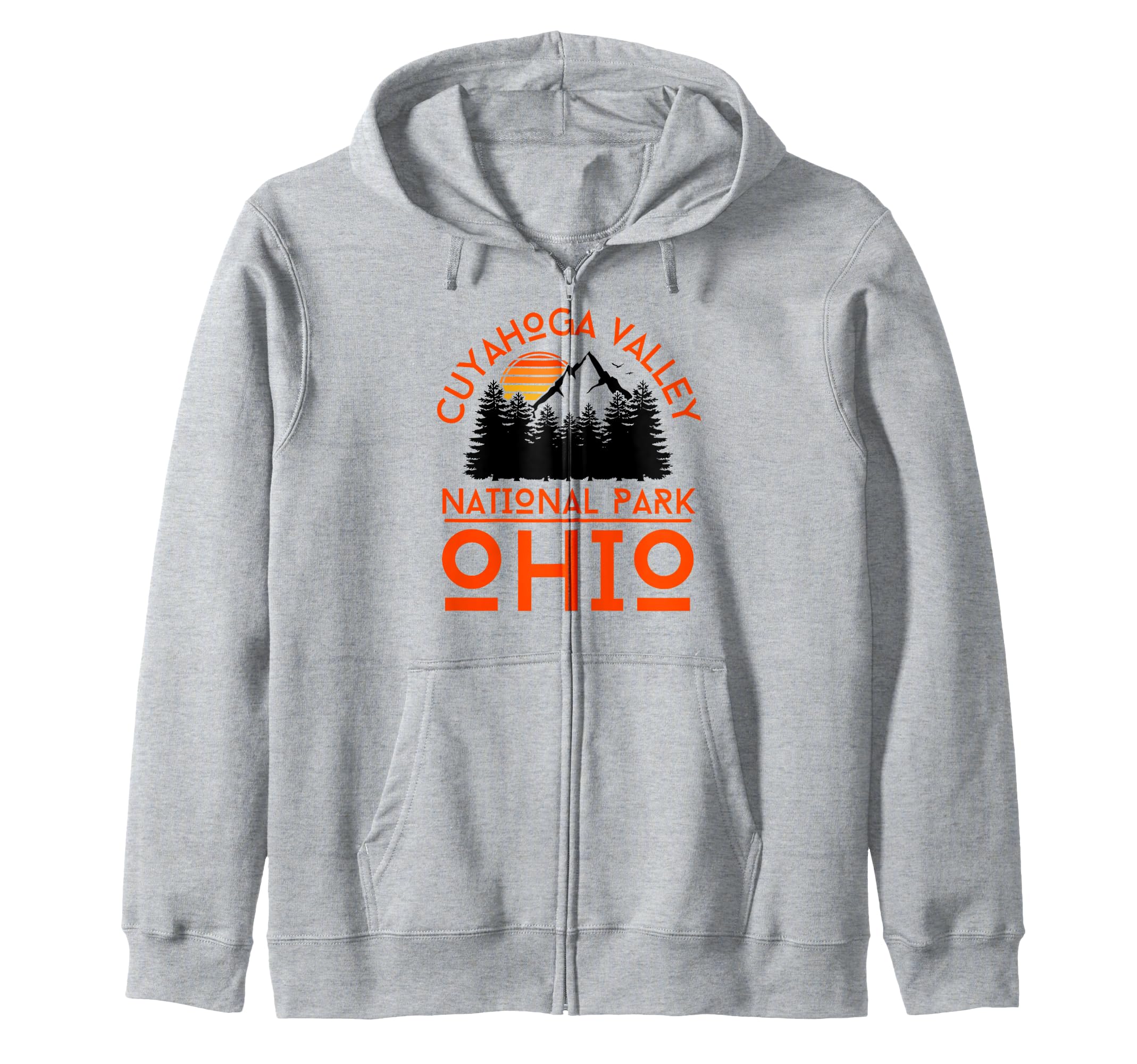 Cuyahoga Valley National Park Ohio Usa Hoodie - Novelty Apparel for Adults - T-Shirt, Sweatshirt, Hoodie