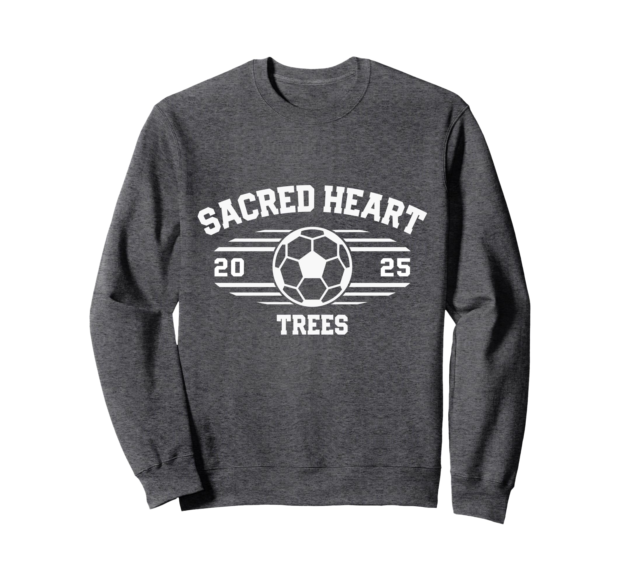 Sacred Heart Trees Soccer Sweatshirt - Casual Everyday Wear for Adults - T-Shirt, Sweatshirt, Hoodie