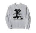 Raccoon Playing Soccer Funny Sports Sweatshirt - Novelty Apparel Men Women - T-Shirt, Sweatshirt, Hoodie