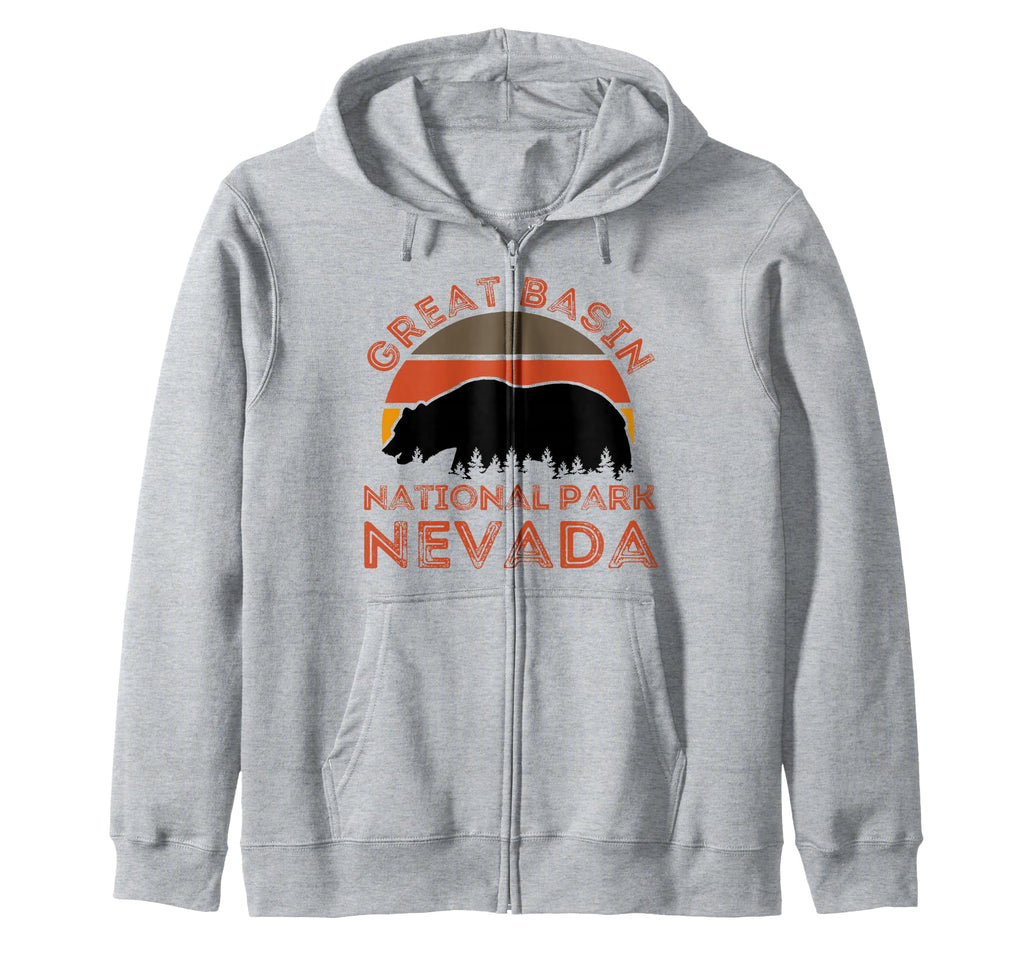 Great Basin National Park Nevada Usa Hoodie - Minimalist Print for Adults - T-Shirt, Sweatshirt, Hoodie