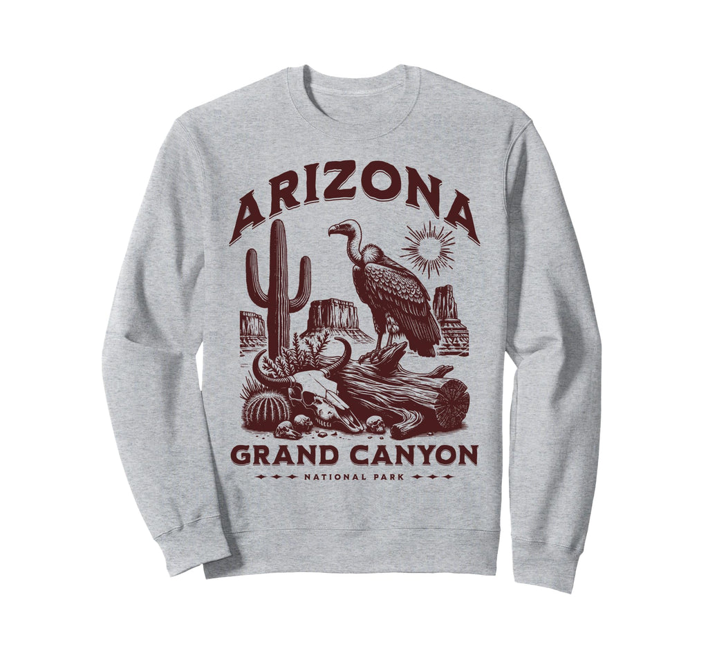 Arizona National Parks Camping Hiker Sweatshirt - Aesthetic Graphic Unisex - T-Shirt, Sweatshirt, Hoodie