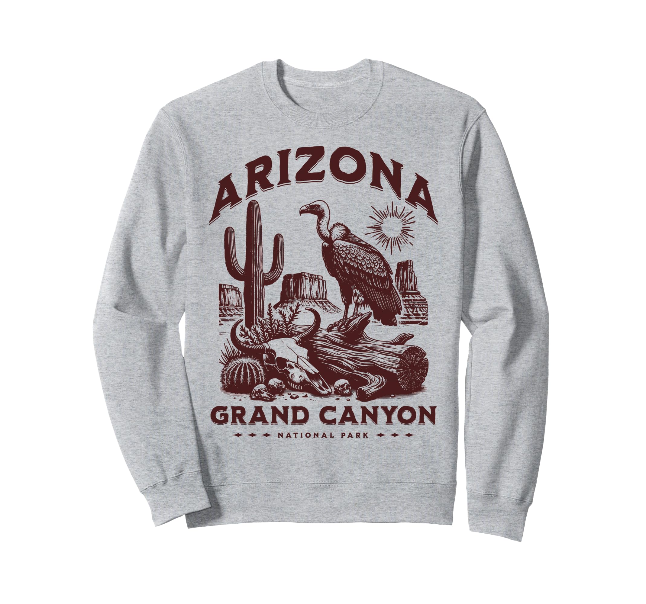 Arizona National Parks Camping Hiker Sweatshirt - Aesthetic Graphic Unisex - T-Shirt, Sweatshirt, Hoodie