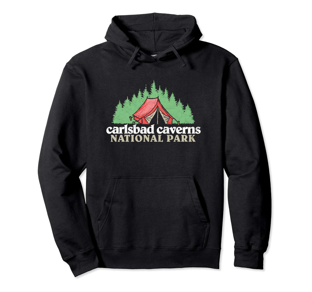 Carlsbad Caverns National Park Tent Hoodie - Streetwear Style Men Women - T-Shirt, Sweatshirt, Hoodie