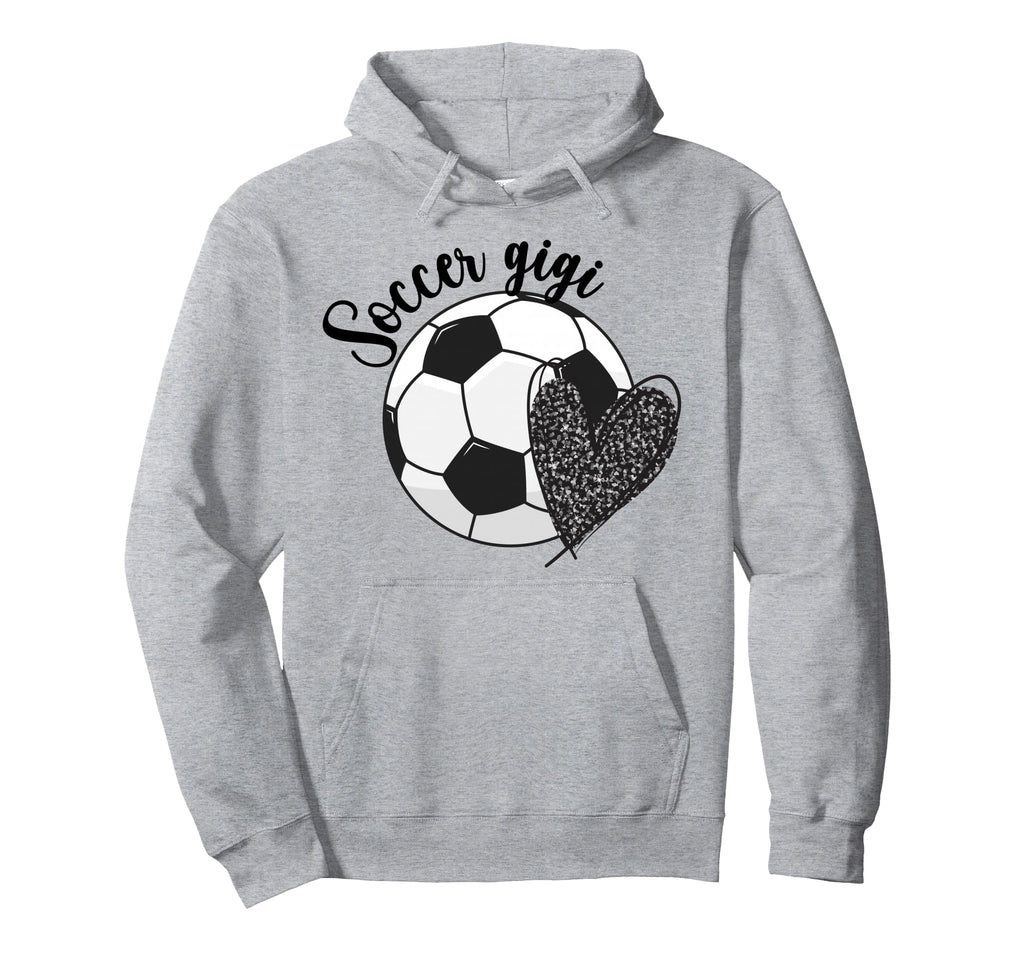 Soccer Gigi Grandma Heart Gigi Soccer Hoodie - Custom Art Print for Adults - T-Shirt, Sweatshirt, Hoodie
