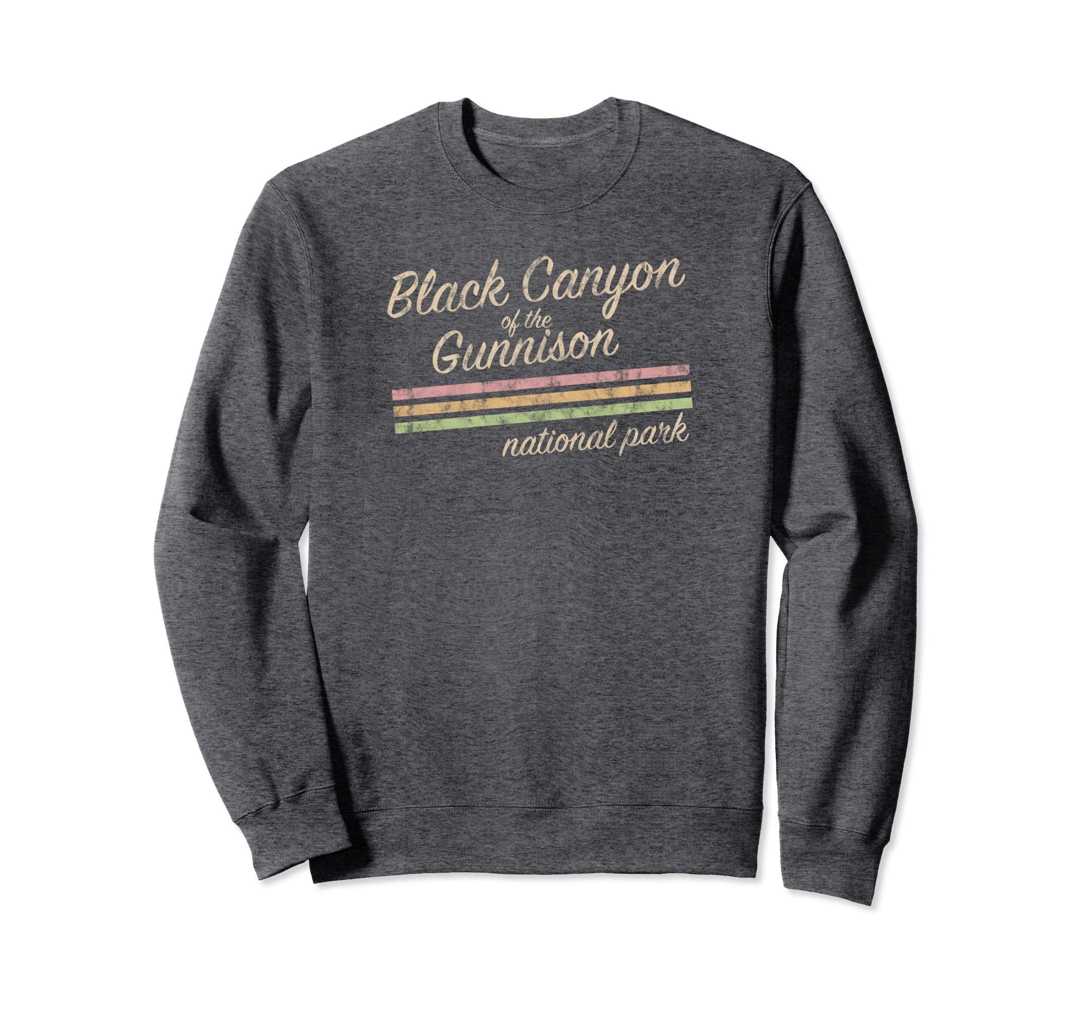 Black Canyon Gunnison National Sweatshirt - Minimalist Print for Adults - T-Shirt, Sweatshirt, Hoodie