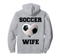 Soccer Wife Family Matching Sport Hoodie - Aesthetic Graphic Men Women - T-Shirt, Sweatshirt, Hoodie