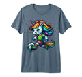 Footballer Unicorn Fans Soccer Team T-Shirt - Novelty Apparel Unisex - T-Shirt, Sweatshirt, Hoodie