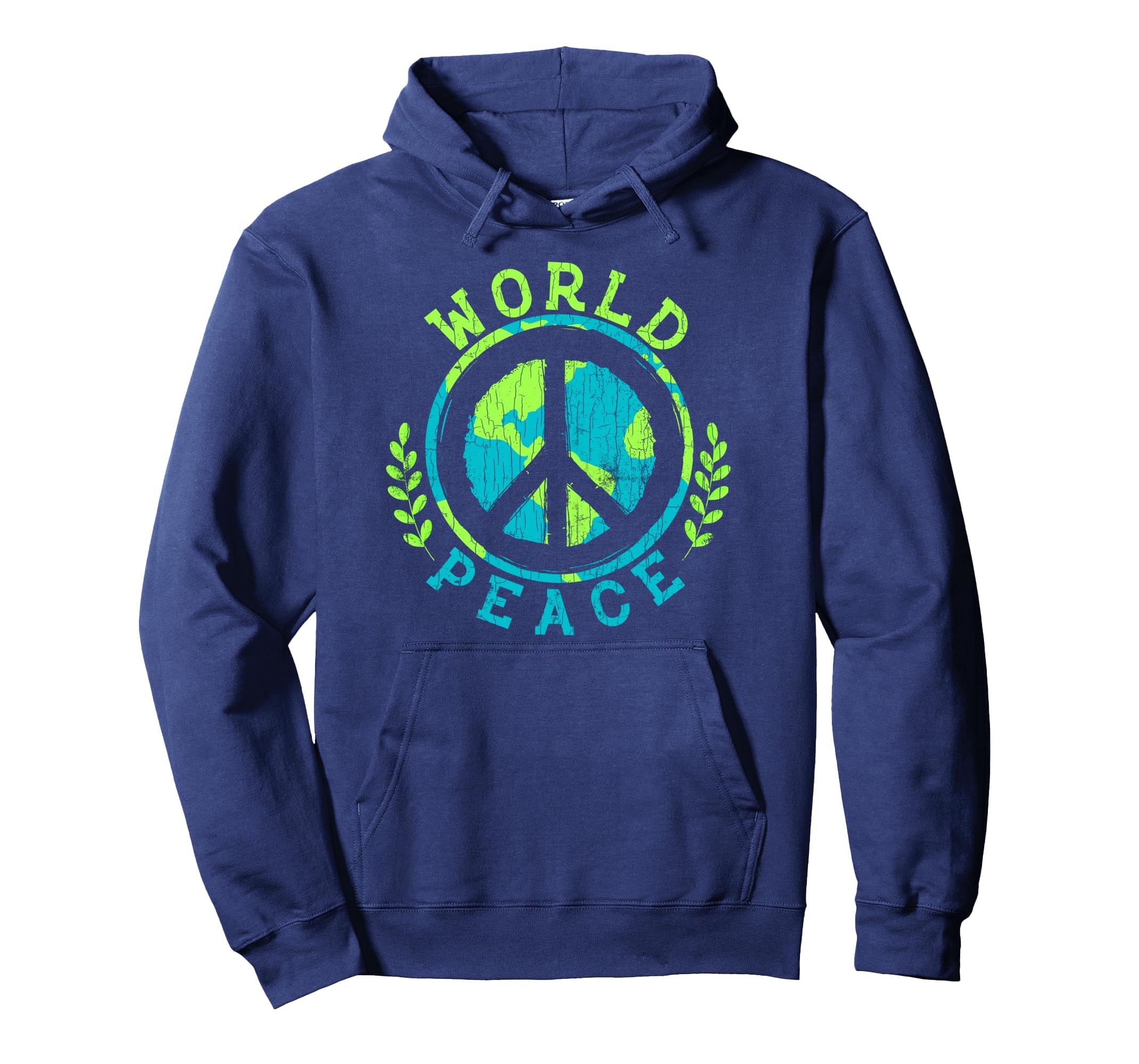 World Peace Funny Love International Hoodie - Minimalist Print for Adults - T-Shirt, Sweatshirt, Hoodie