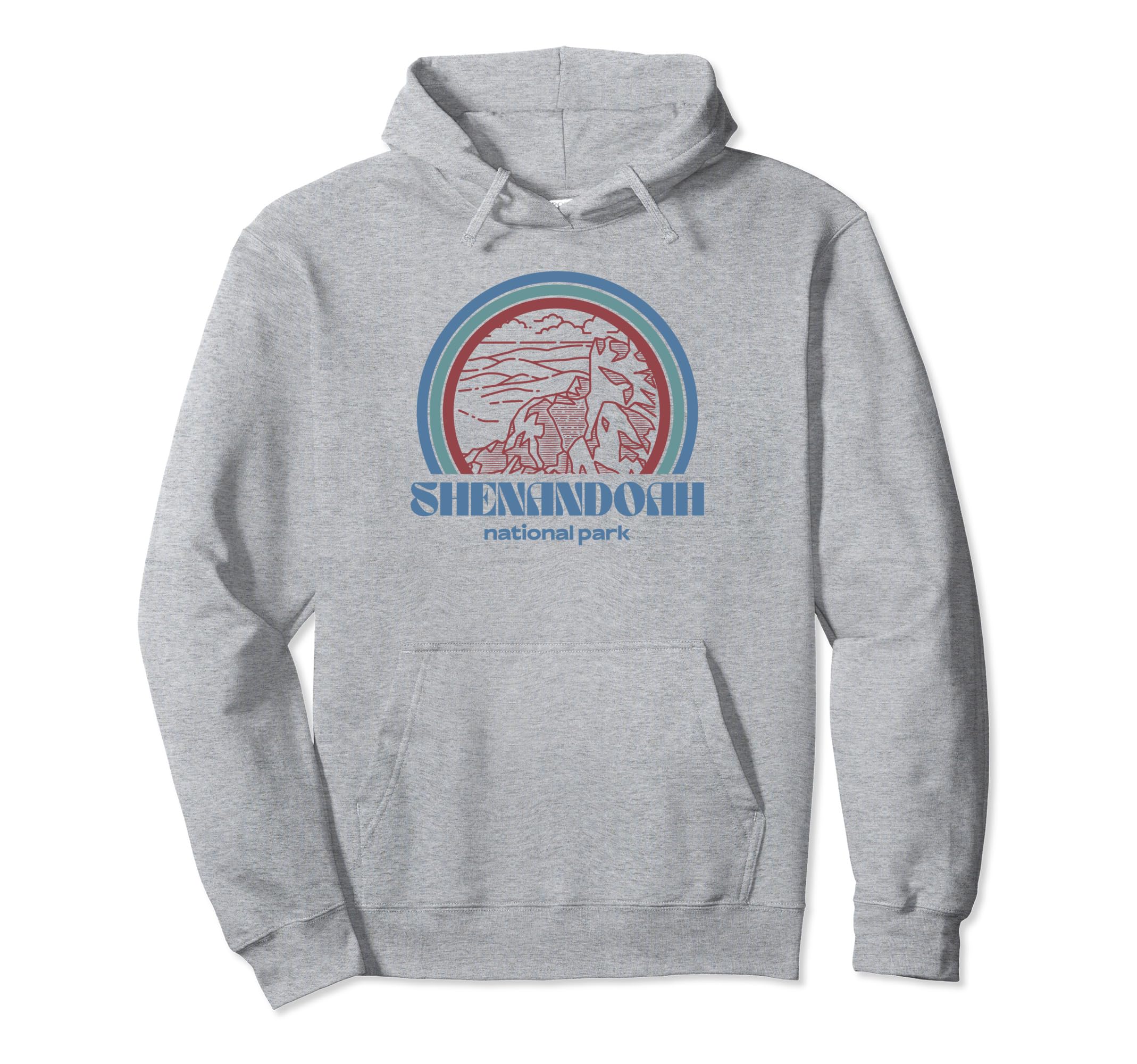 Shenandoah National Park Outdoor Hiking Hoodie - Streetwear Style Unisex - T-Shirt, Sweatshirt, Hoodie