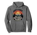 Just Who Loves National Parks Nature Hoodie - Aesthetic Graphic for Adults - T-Shirt, Sweatshirt, Hoodie