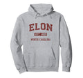 Elon North Carolina Nc Athletic Sports Hoodie - Novelty Apparel Unisex - T-Shirt, Sweatshirt, Hoodie
