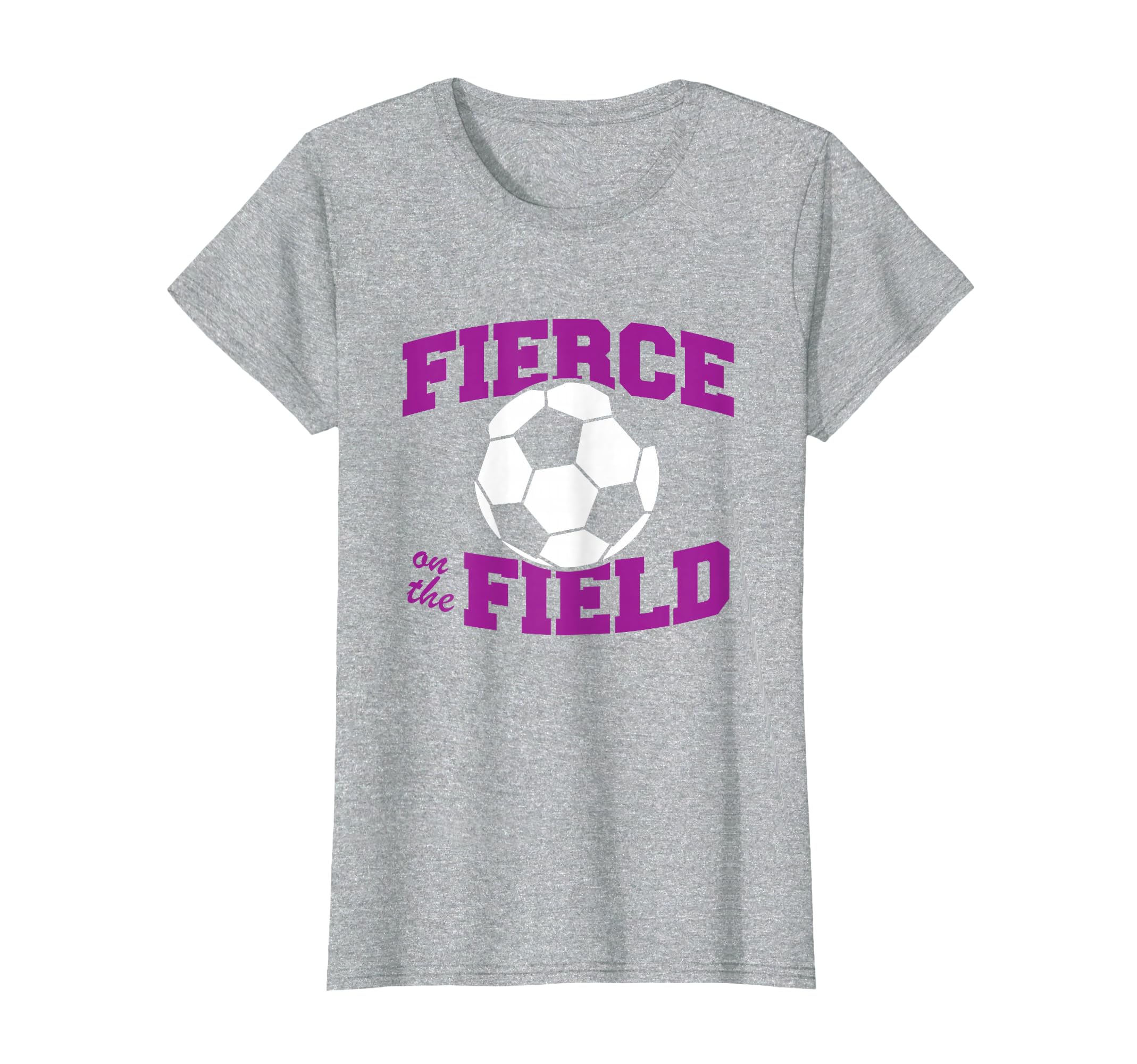 Fierce Soccer Field Soccer Ball T-Shirt - Unique Graphic Unisex - T-Shirt, Sweatshirt, Hoodie