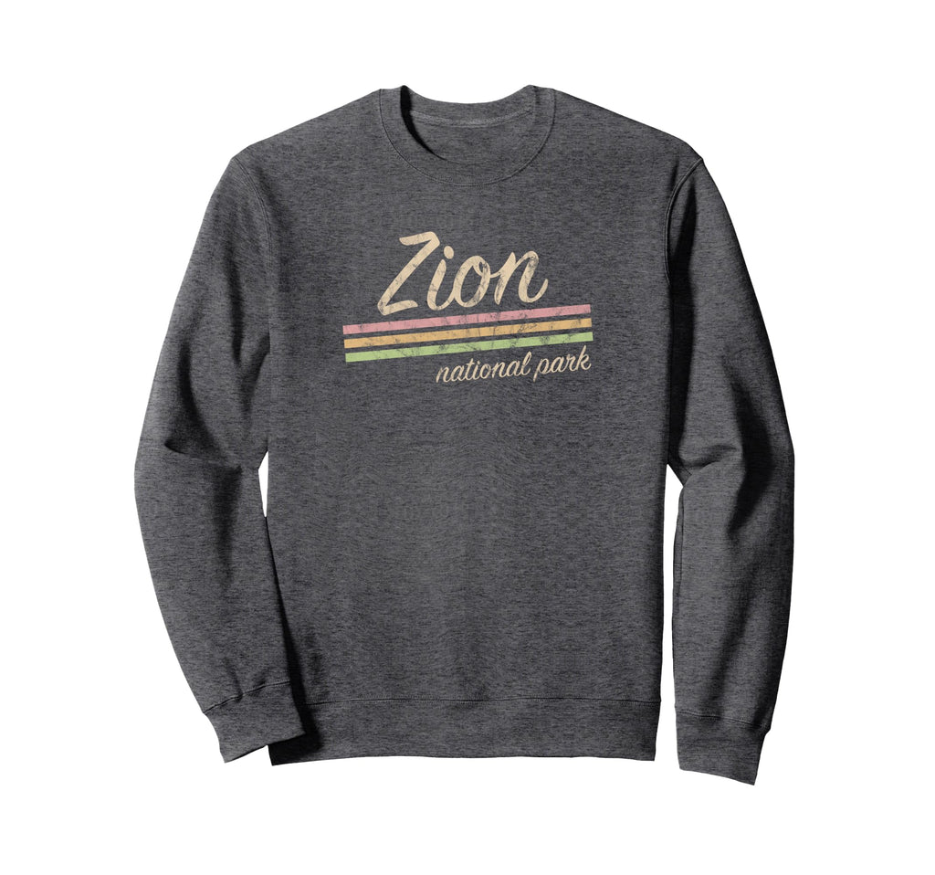 Zion National Park Sweatshirt - Minimalist Print for Adults - T-Shirt, Sweatshirt, Hoodie