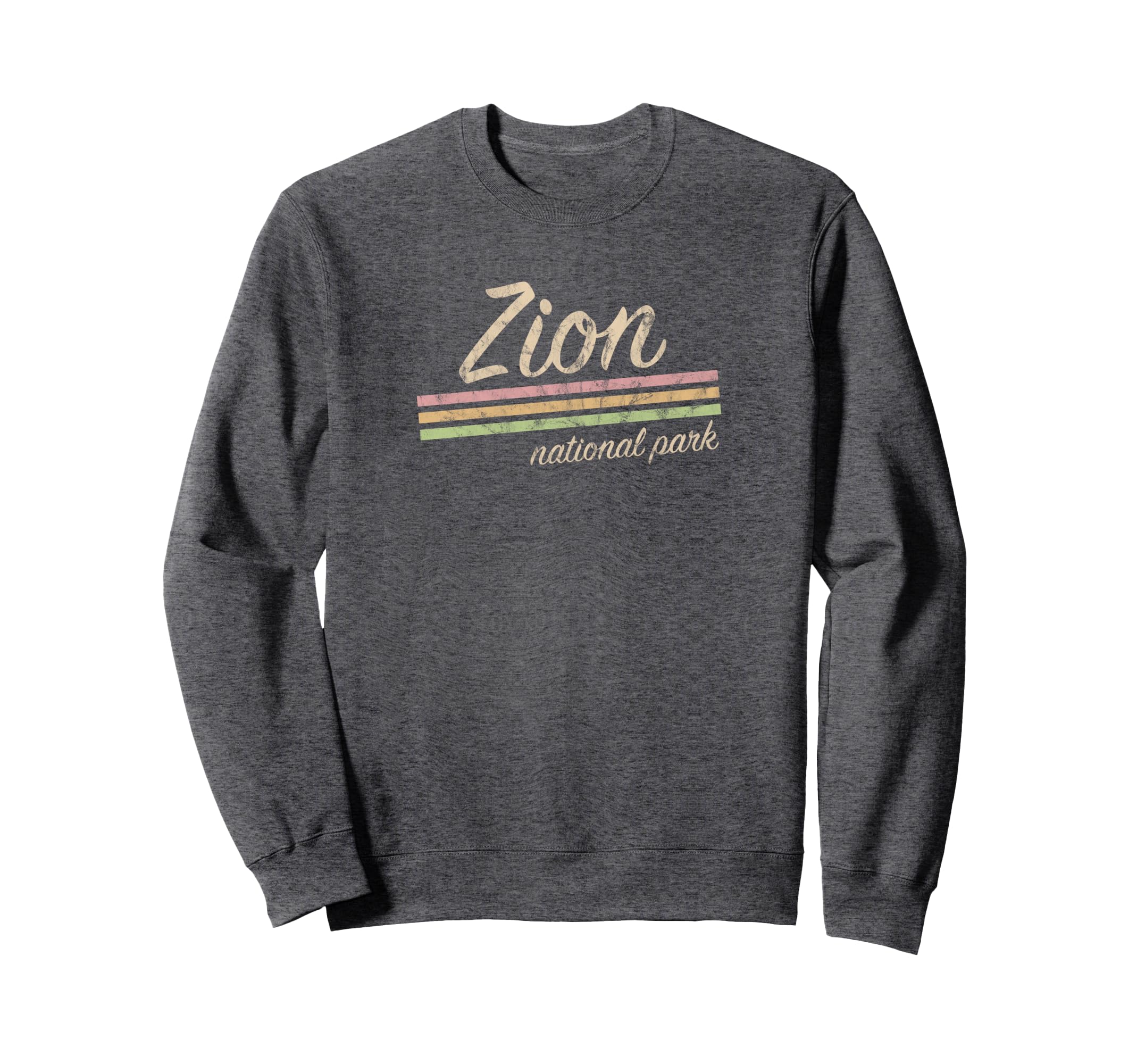 Zion National Park Sweatshirt - Minimalist Print for Adults - T-Shirt, Sweatshirt, Hoodie