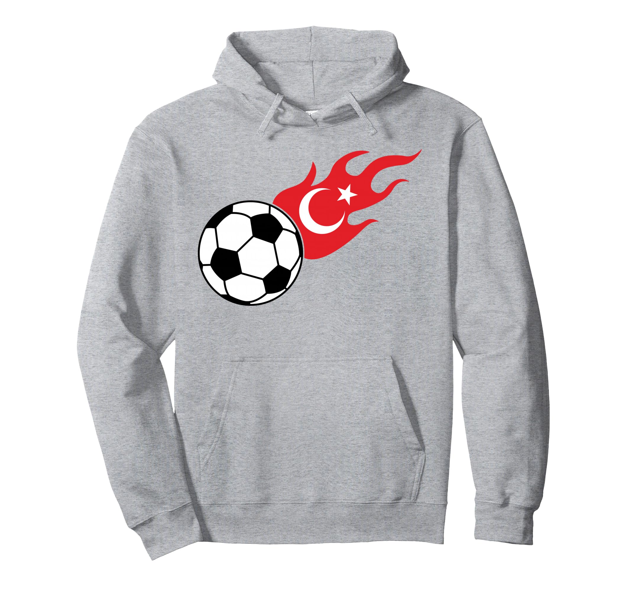 Turkish Flag T Rkiye Proud Turkish Soccer Hoodie - Novelty Apparel Unisex - T-Shirt, Sweatshirt, Hoodie