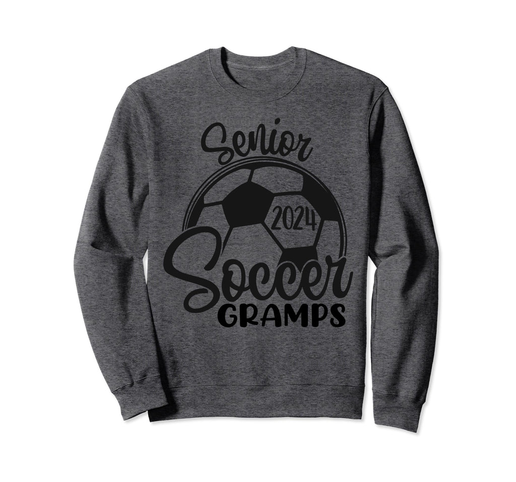 Senior Soccer Gramps 2024 Class 2024 Sweatshirt - Trendy Graphic Men Women - T-Shirt, Sweatshirt, Hoodie