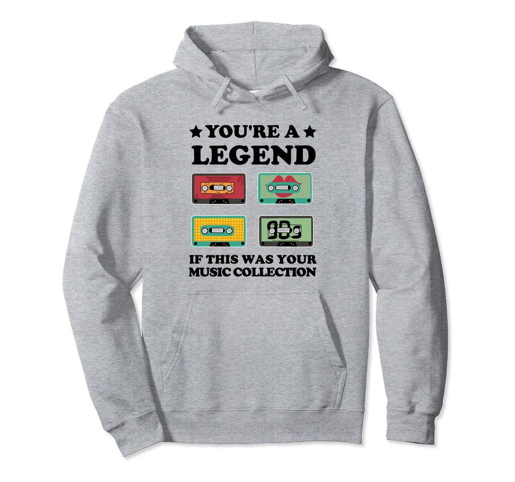Funny Cassette 80S 90S Mixed Tape Music Hoodie - Streetwear Style Men Women - T-Shirt, Sweatshirt, Hoodie