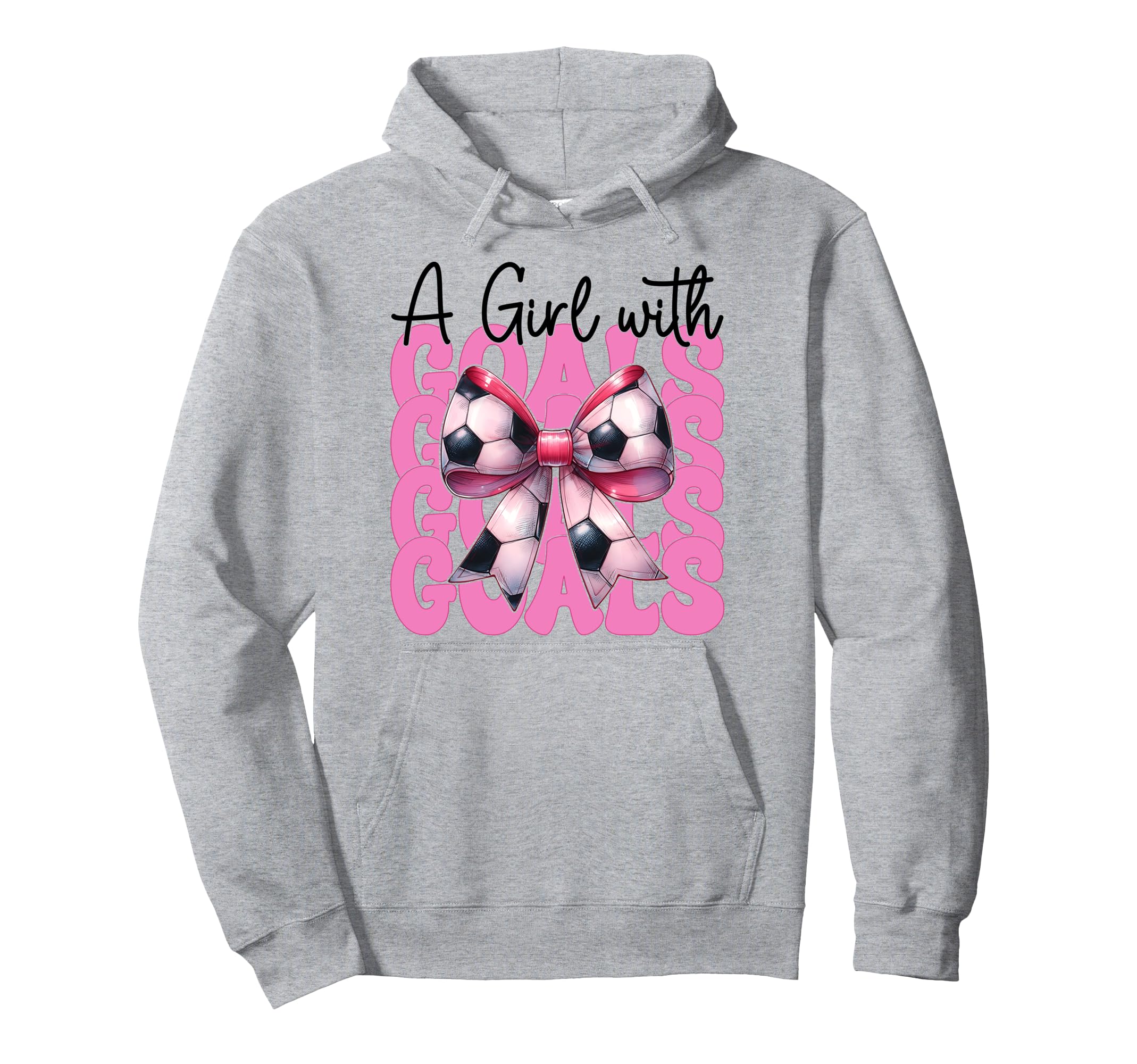 Soccer Mom Mama Mothers Day Coquette Goals Hoodie - Novelty Apparel Unisex - T-Shirt, Sweatshirt, Hoodie